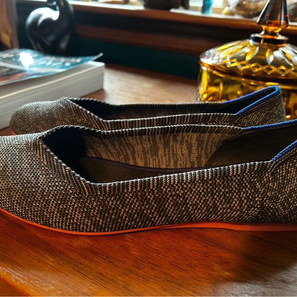 Rothy's Women's Black and Grey Marled Flats - Picture 4 of 5
